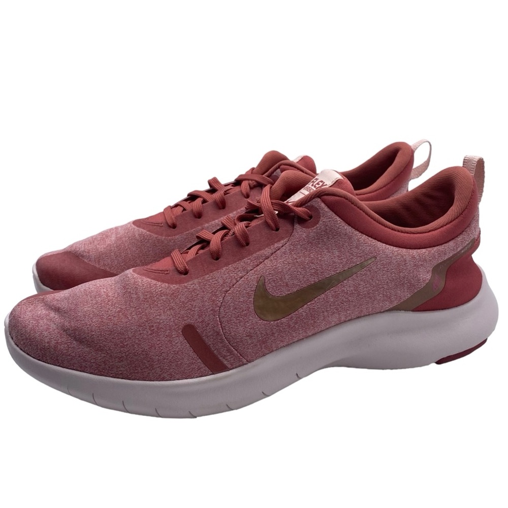 Nike Flex Experience 8 Running Shoe Light Redwood Pink Low Top Sneaker Size 10